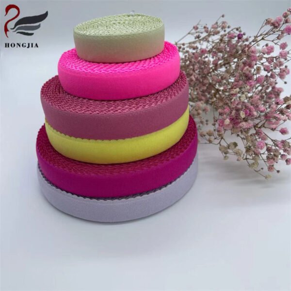 Main-02 Direct Selling Manufacturer Customized logo Nylon Jacquard Silk Men's Underwear Elastic Webbing