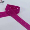 Wholesale Colorful Elastic Waistband Band Knitted 2 Cm Adjustable Buttonhole Elastic Webbing for Pregnant Women