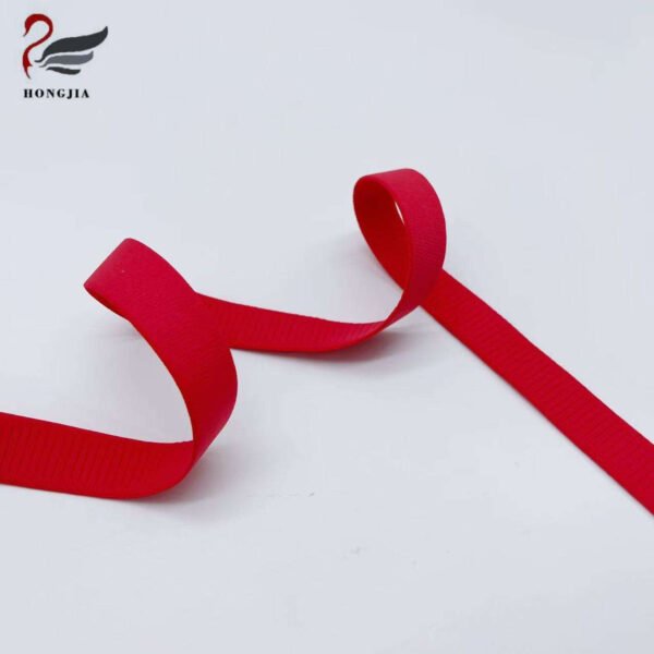 Factory Wholesale Underwear Jacquard Elastic Band Nylon Ribbing Webbing Shoulder Strap Lingerie Elastic Tape
