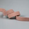 Main-03 High Quality 10mm Brown Soft Knitted Elastic Webbing 10Mm Nylon Spandex Plush Elastic Bra Strap for Lingerie