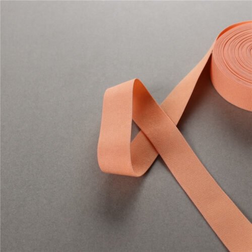 Factory Wholesale 20mm Flat Soft Nylon Elastic Webbing Bra Strap Elastic for Sports Bra Underwear