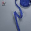 Factory Wholesale 8mm Picot Teeth Edge Lace Underwear Elastic Band Knitted Nylon Elastic Bra Strap