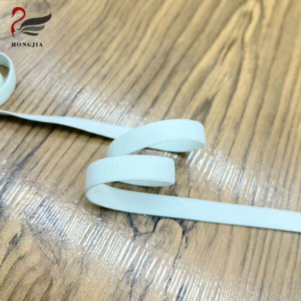 OEM ODM 10mm Soft Durable Underwear Bra Elastic Strap Band Polyamide Plush Elastic Band for Lingerie