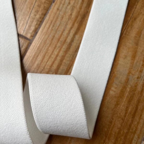 Main-03 Double-sided Twill Elastic Waistband Elastic Rubber Band 2cm-5cm Black and White Webbing DD Factory Stock Supply