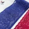 Crochet Jacquard Elastic Strap Knitted Fancy Waistband DIY Sewing Wide Lace Trim Elastic Band