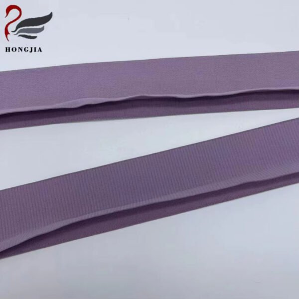Main-03 Wholesale 35mm Colorful Nylon Underwear Edging Elastic Band Elastic Bra Strap Knitted Fold Over Elastic
