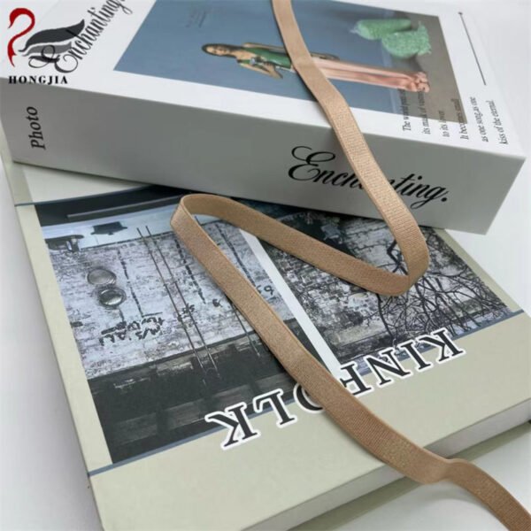 Main-03 Factory Direct Sales Shiny Nylon Adjustable Non-slip Underwear Shoulder Strap Bra Elastic Band