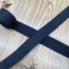Custom Logo 25mm Polyamide Soft Non-slip Plush Lingerie Elastic Band Scalloped Picot Edge Elastic Bra Straps