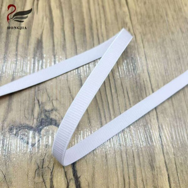 Customized Private Logo 10mm Skin Friendly Polyamide Underwear Elastic Band Anti-Slip Nylon Elastic Strap for Bra