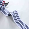 HongJia Custom LOGO Woven Elastic Band Straps Width 35mm Elastic Waist Band for Garment Underwear