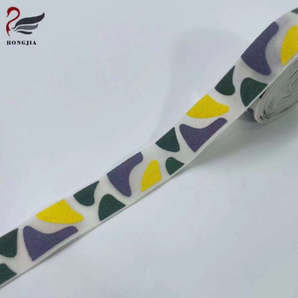 Production of Ethnic Woven Polyester Printed Elastic Bands Wholesale Printed Elastic Bands