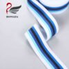 Wholesales Colorful 35mm Width Underwear Elastic Band Stripe Knitted Elastic Waistband Nylon Jacquard Elastic Band