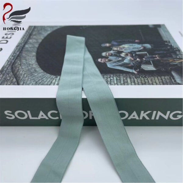 Hongjia Folding Elastic for Underwear Elastic/sportwear/yogawear Band Woven Webbing Nylon Elastic Band