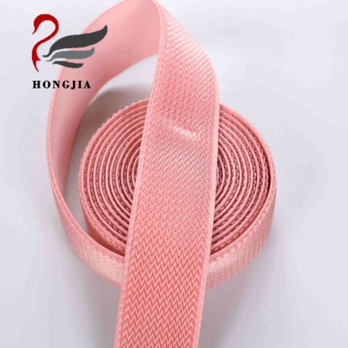 Factory Customized OEM ODM Jacquard Elastic Webbing for Underwear logo Printed Designer Elastic Bands