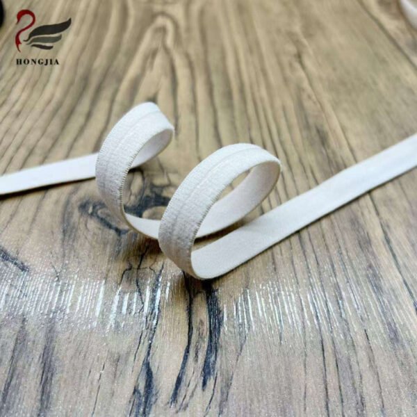 Main-03 12mm Soft Skin-friendly Silicone Elastic Tape Anti-Slip Silicone Gripper Elastic Band for Bra Straps Underwear Sportwear