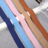 Main-03 Factory Direct Sales 20mm Colorful Folded Underwear Elastic Band Nylon Fold Over Elastic for Garment