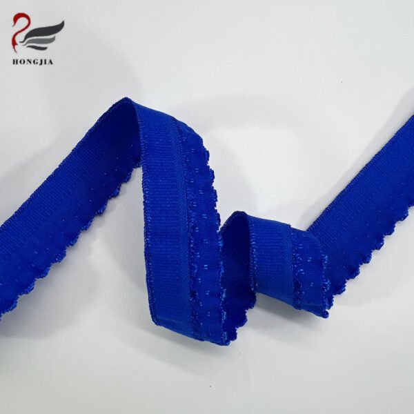 Fold Over Elastic Bands Garment Underwear Shiny Bias Webbing Stretch Binding Tape for Sewing