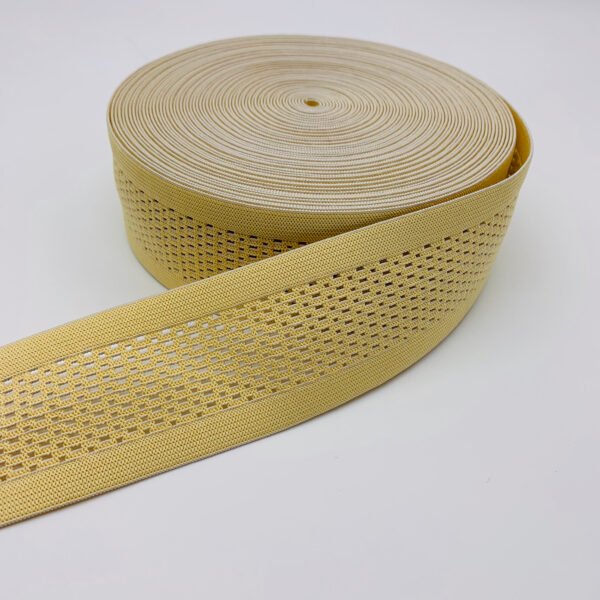 Breathable Polyester Elastic Mesh Tape Knitted Webbing Band Elastic Medical Compression Tights for Garment