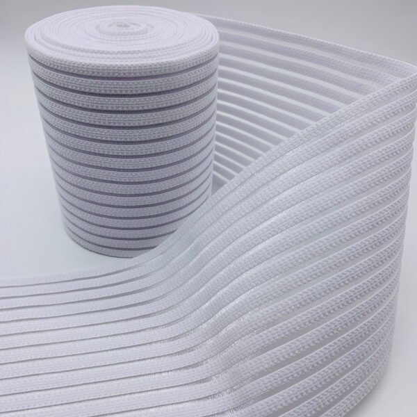 Breathable Customized Width Soft and Comfortable Knitted Fish Line Elastic Band for Sports Underwear