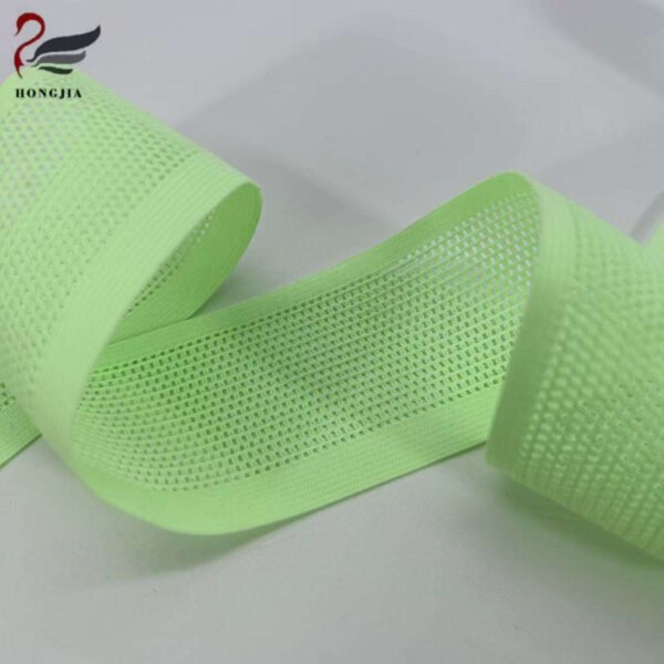 Main-03 High Quality Nylon Elastic Strap Hollow Mesh Webbing Garment Decoration Wide Elastic Bands for Clothing