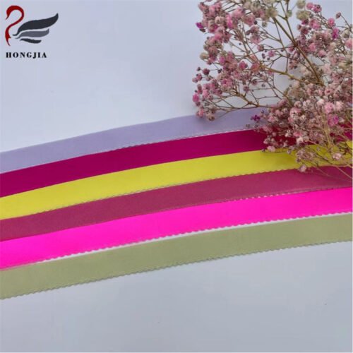 Direct Selling Manufacturer Customized logo Nylon Jacquard Silk Men's Underwear Elastic Webbing