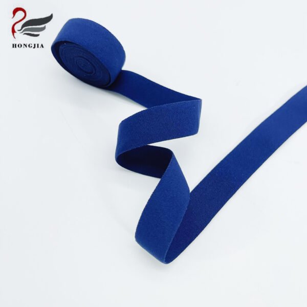 Factory Wholesale Multi-size Grosgrain Ribbon Elastic Nylon Band Shoulder Strap Lingerie Elastic Tape