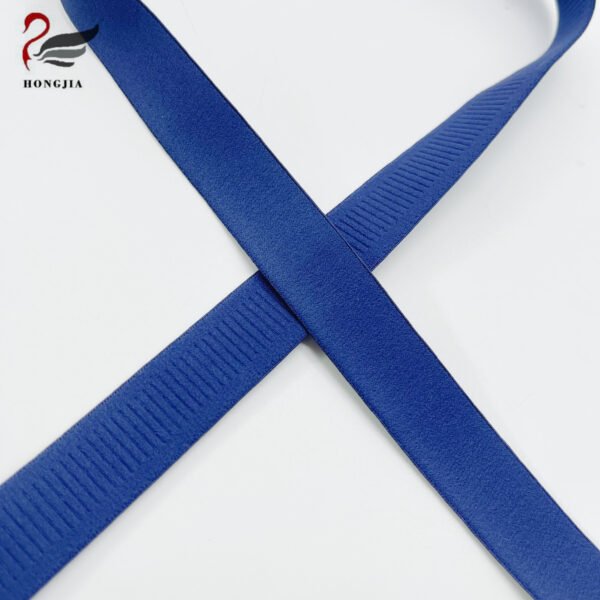 Wholesale Soft Fluff Nylon Jacquard Elastic Band Waistband Elastic Webbing Anti-slip Bra Shoulder Strap