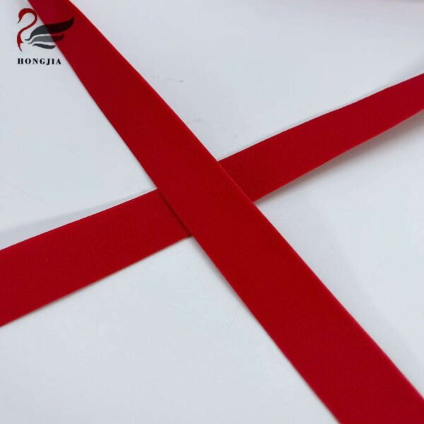 Wholesale Custom Soft Nylon Elastic Band Waistband Anti-slip Lingerie Tape Elastic Webbing Strap