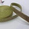 High Quality Colorful 20mm Shiny Glitter Elastic Band Nylon Underwear Elastic Webbing Bra Strap