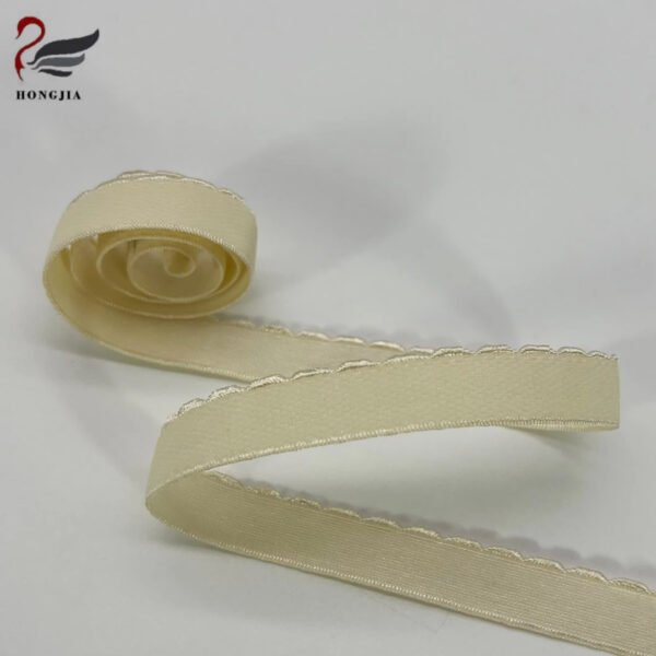 Wholesale Lingerie Picot Lace Elastic Band Soft Underwear Elastic Waistband Nylon Bra Elastic Strap