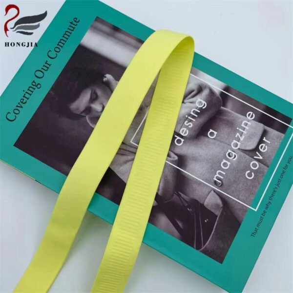Wholesale 15mm Knitted Ribbing Elastic Band Elastic Band Nylon Non slip Plush Bra Strap Elastic for Underwear