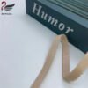 Wholesale Skin-friendly Nylon Knitted Picot Edge Elastic Band Non slip Plush Elastic Bra Strap for Underwear