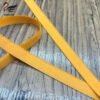 High Quality 12mm Yellow Soft Nylon Anti-slip Picot Edge Elastic Bra Strap Lace Elastic Trim Band for Bra