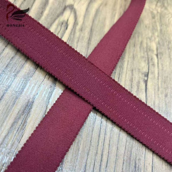 Customizable Colors 20mm Soft Plush Underwear Elastic Band Picot Non slip Bra Elastic Strap Scalloped Elastic Trim for Lingerie