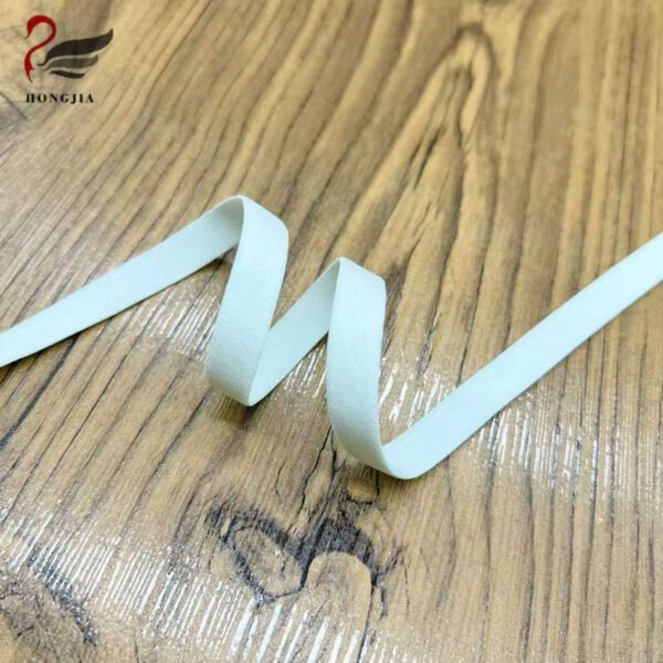 OEM ODM 10mm Soft Durable Underwear Bra Elastic Strap Band Polyamide Plush Elastic Band for Lingerie