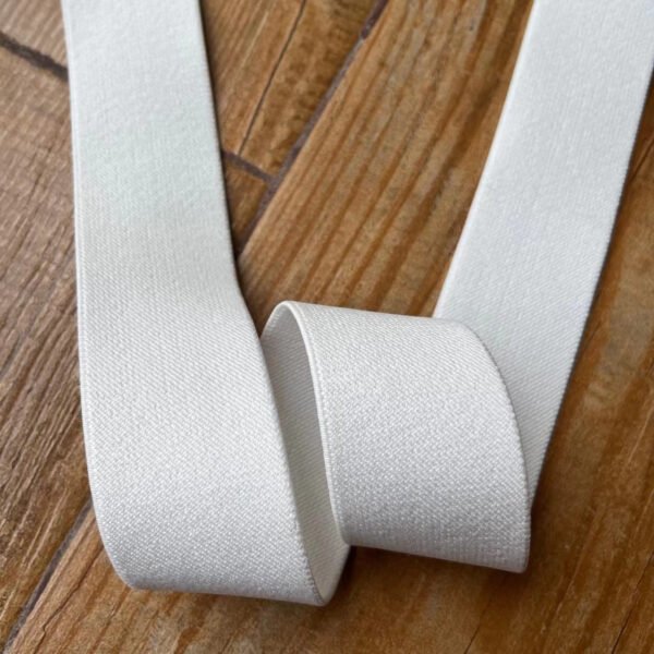 Main-04 Double-sided Twill Elastic Waistband Elastic Rubber Band 2cm-5cm Black and White Webbing DD Factory Stock Supply