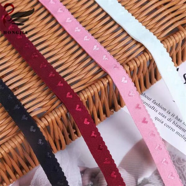 Hongjia Open Heart Peach Elastics for Bra Elastic Band No reviews yet 1 sold