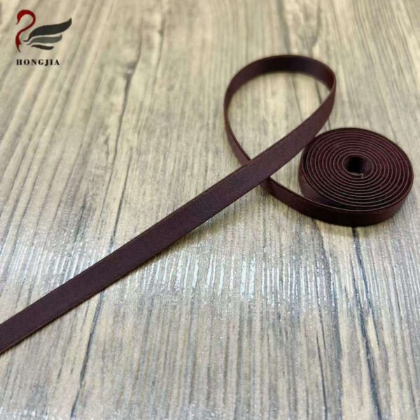 High Quality 6mm 8mm Width Soft Polyamide Underwear Elastic Band Shoulder Strap Bra Elastic Strap