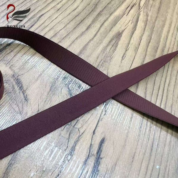 High Quality 15mm Soft Polyamide Bra Elastic Tape Plush Elastic Band Polyamide Non-slip Elastic Bra Straps