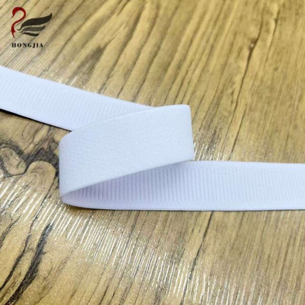 Custom 25mm Lingerie Soft Bra Elastic Tape Polyamide Elastic Bra Strap Skin-Friendly Bra Elastic Band for Lingerie