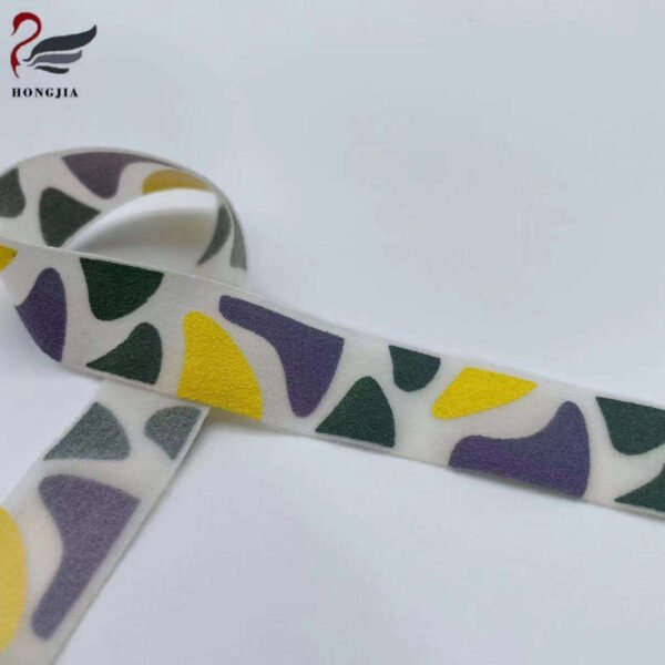 Production of Ethnic Woven Polyester Printed Elastic Bands Wholesale Printed Elastic Bands