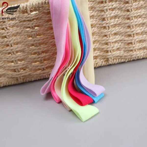 1.5cm Factory Direct Sales Folded Elastic Elastic Webbing Belt Nylon Elastic for Underwear