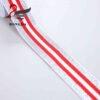 Wholesale Custom logo 32mm Shiny Elastic Band Polyamide Elastic Waistband Stripe Jacquard Elastic Band