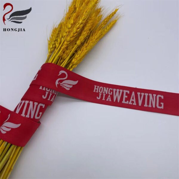 Main-04 Customized logo Polyamide Soft Skin-friendly Elastic Waistbands Jacquard Elastic Band for Underwear Sportswear