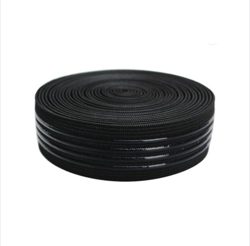 OEM ODM 8.0cm Wide Heavy Duty Non-slip Silicone Gripper Elastic Band Silicone Coated Elastic Waistband for Sportswear