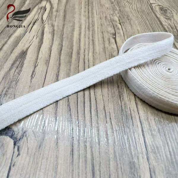 Main-04 12mm Soft Skin-friendly Silicone Elastic Tape Anti-Slip Silicone Gripper Elastic Band for Bra Straps Underwear Sportwear