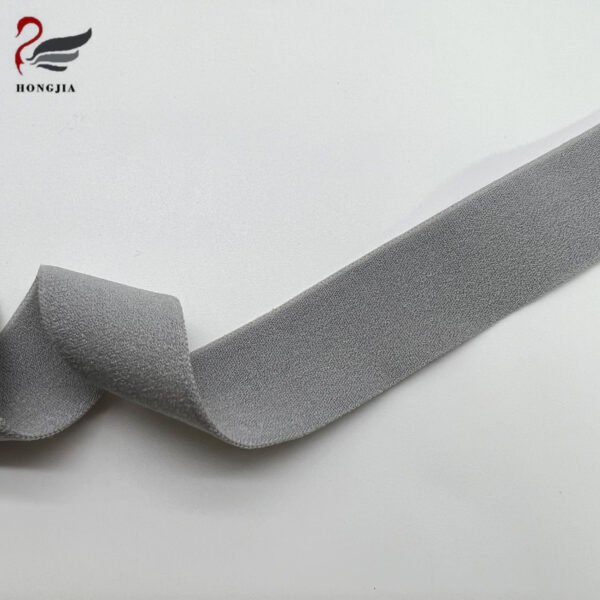 Wholesale Custom 10mm Nylon Colorful Soft Underwear Elastic Binding Bias Tape Fold Over Elastic Band