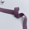Hot Selling 12mm 15mm 20mm Fold Over Elastic Bias Tape Nylon Bra Elastic Band Knitted Fold Over Elastic for Underwear