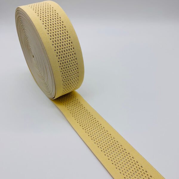 Breathable Polyester Elastic Mesh Tape Knitted Webbing Band Elastic Medical Compression Tights for Garment
