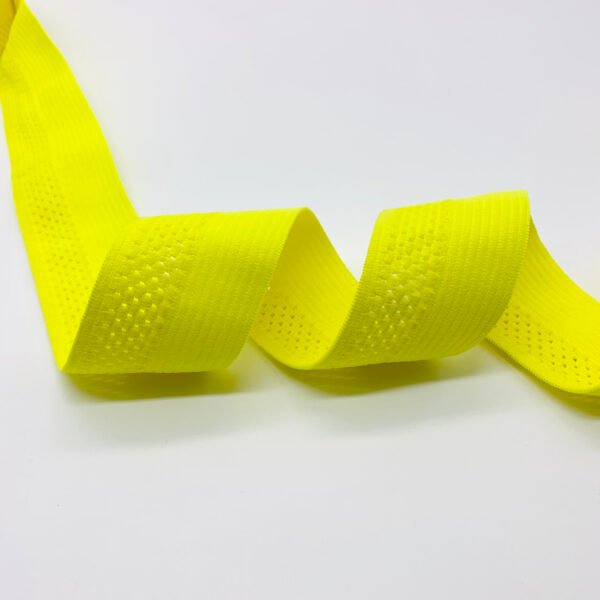 Cotton Yellow Polyester Fold Cotton Trim Elastic Knitting Trim Bias Tape Wholesale